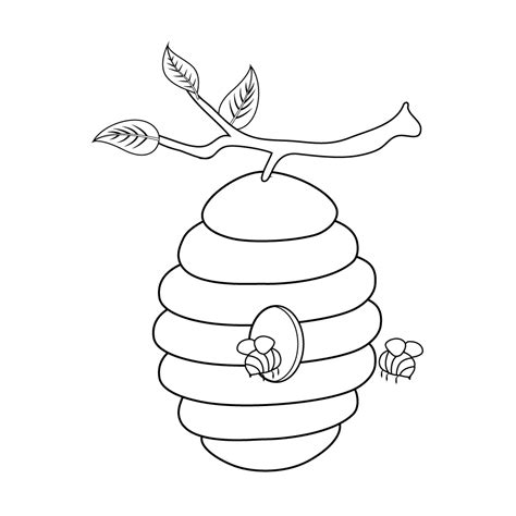 beehive drawings.